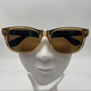 Max Cole Brown Oval Sunglasses Frames MC1415